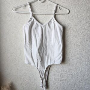 White Cotton Bodysuit